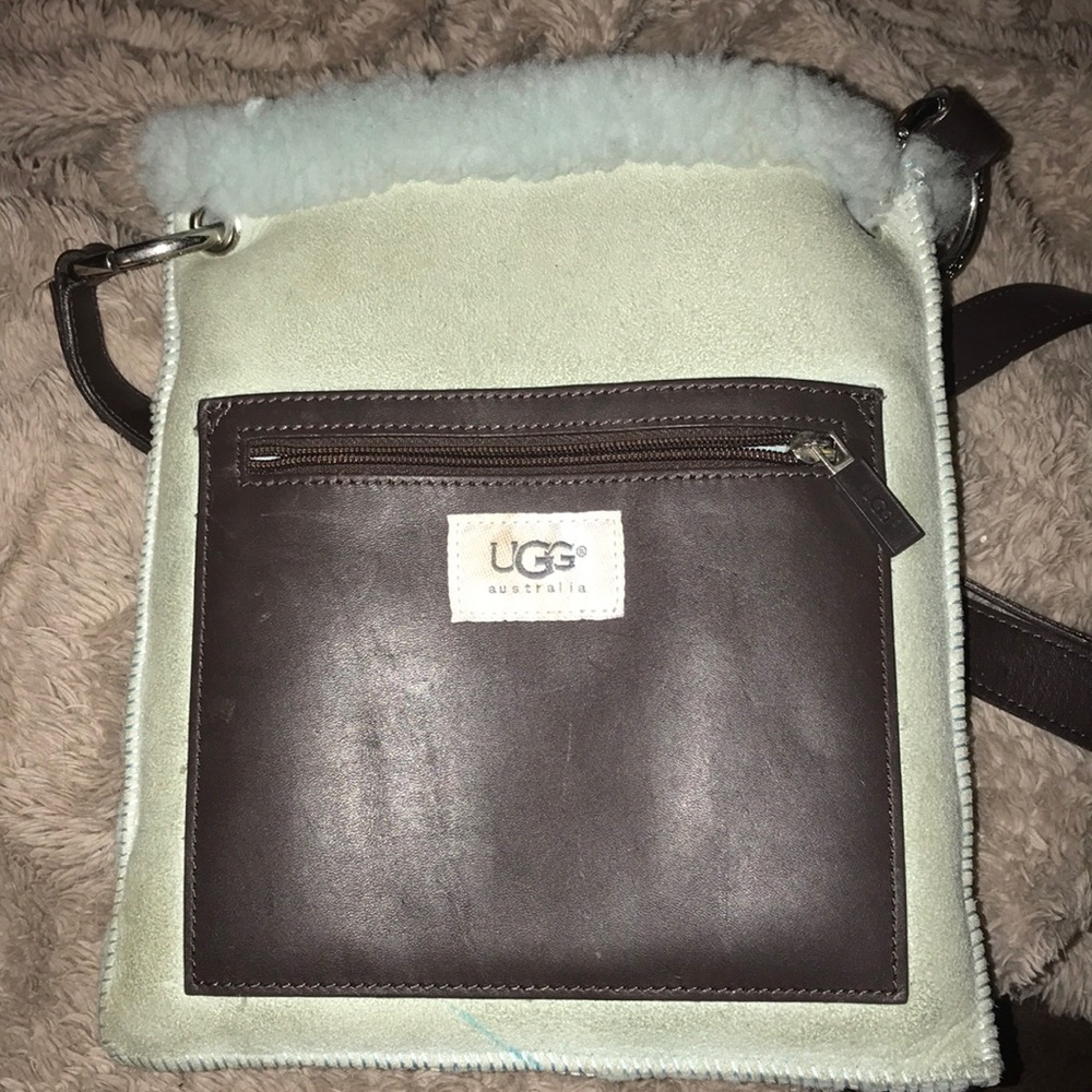 Ugg crossbody purse wool lined NWT